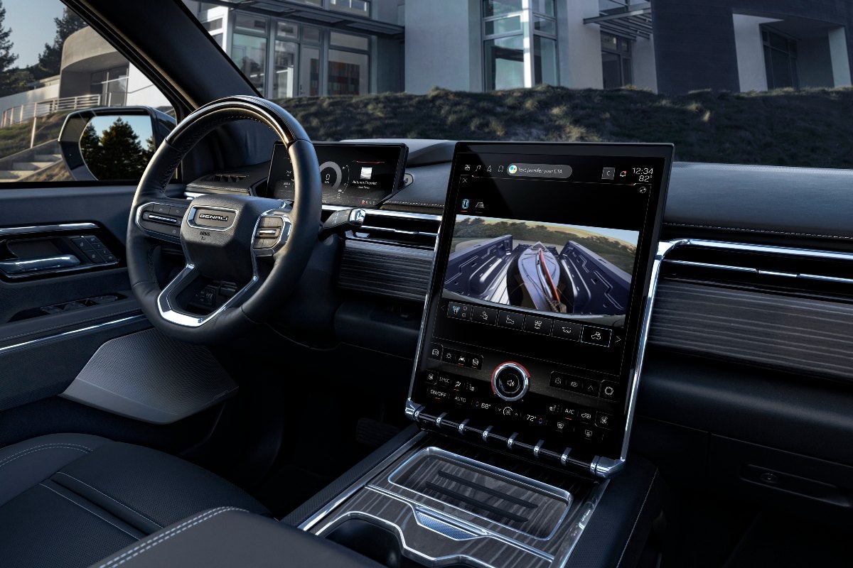 2024 GMC Sierra EV Denali Edition 1 Interior Cabin Dashboard