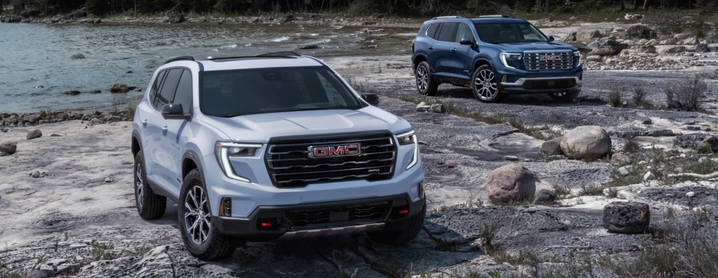 2024 GMC Acadia Lineup of Models