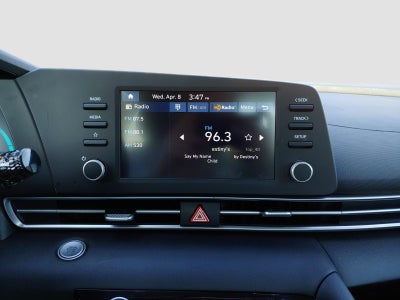 2025 Hyundai Elantra Hybrid Blue