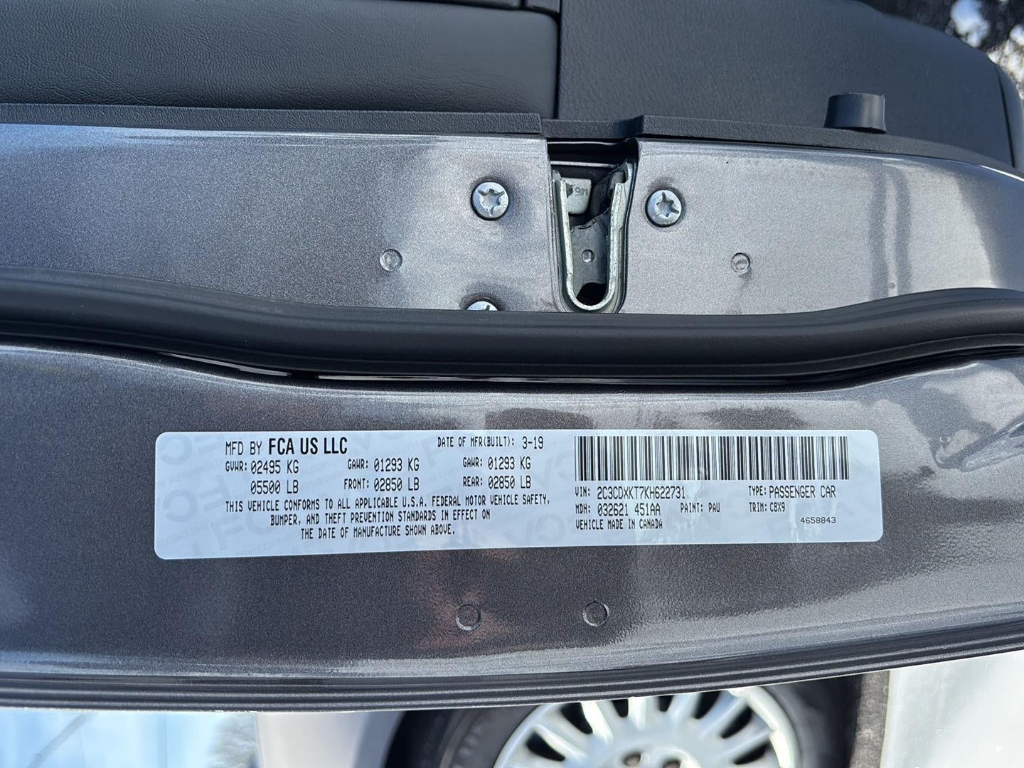 2019 Dodge Charger Police