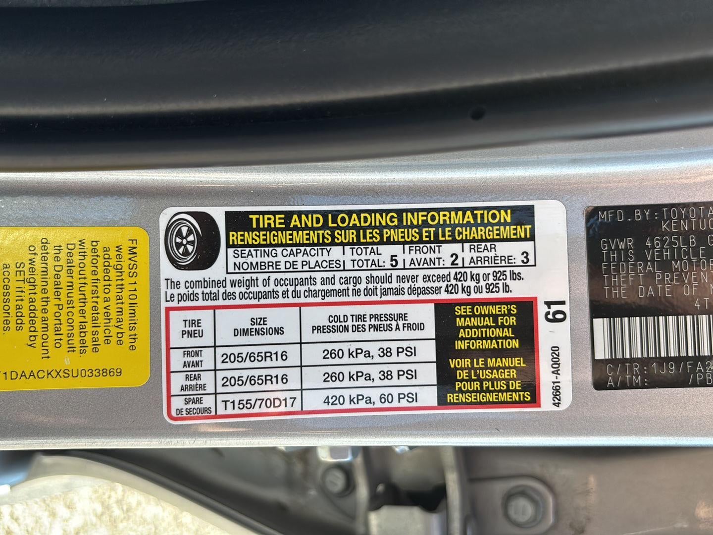 2025 Toyota Camry LE