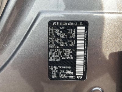 2017 INFINITI QX80 Base