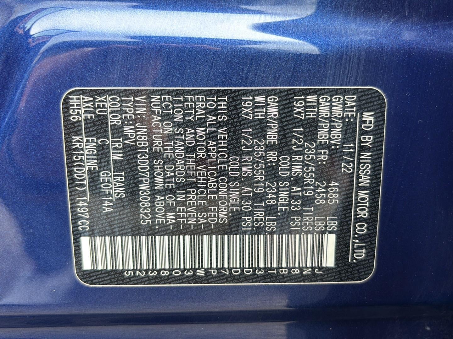 2023 Nissan Rogue Platinum