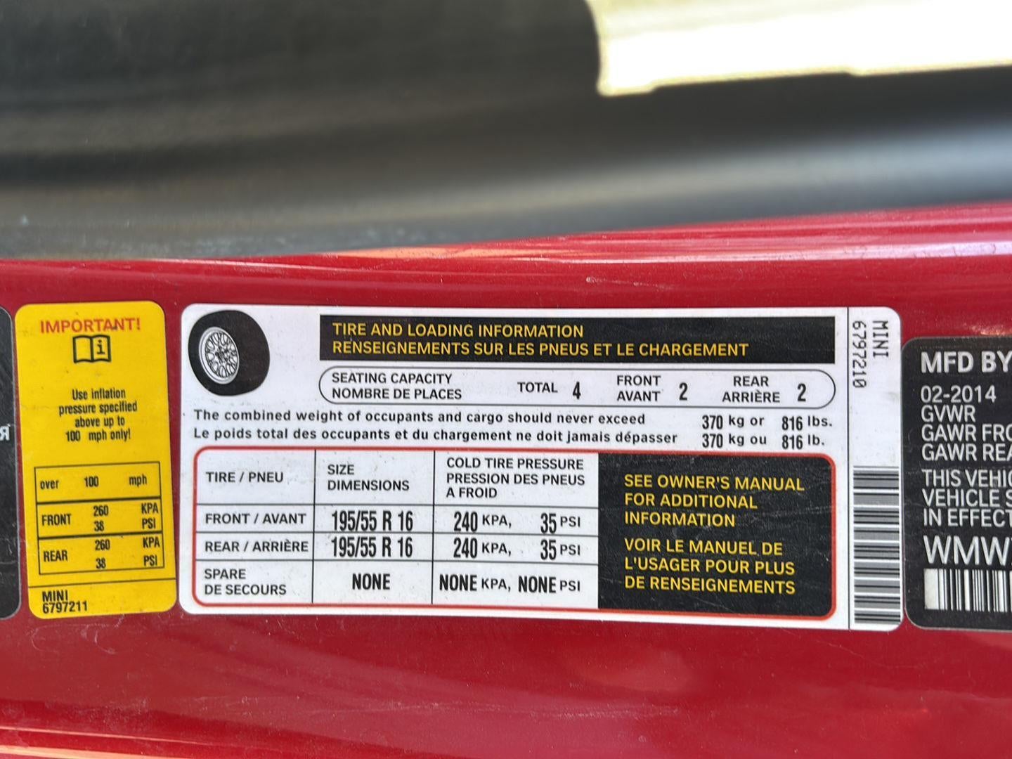 2014 MINI Cooper Convertible S