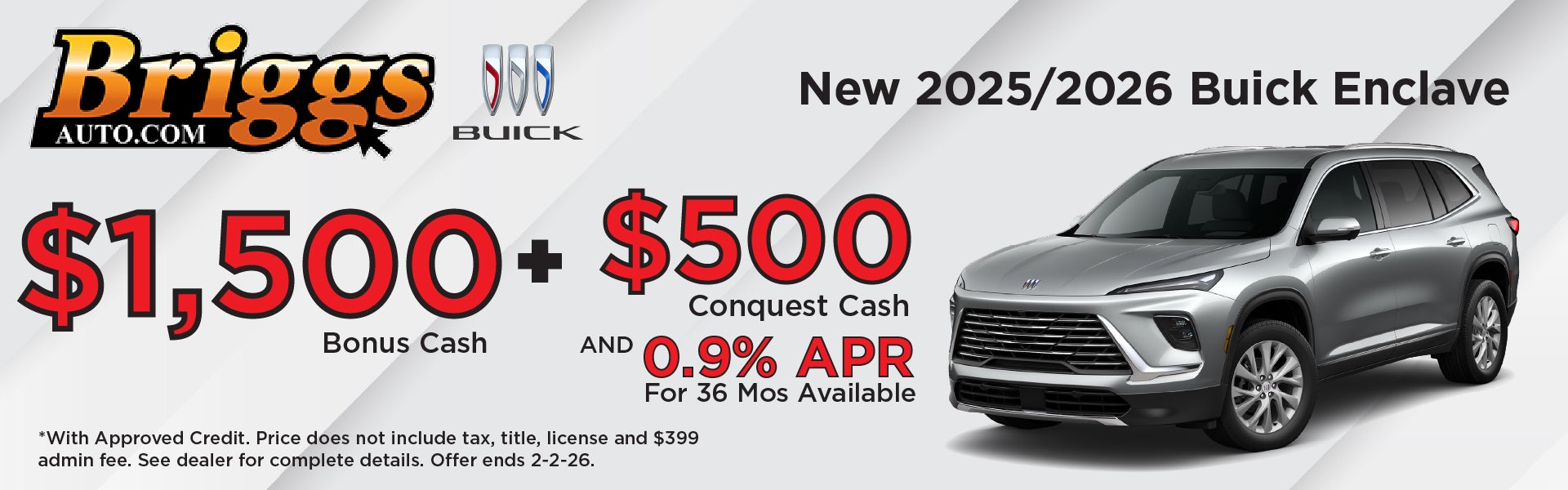 2026/2026 Buick Enclave