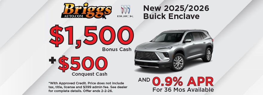 2026/2026 Buick Enclave