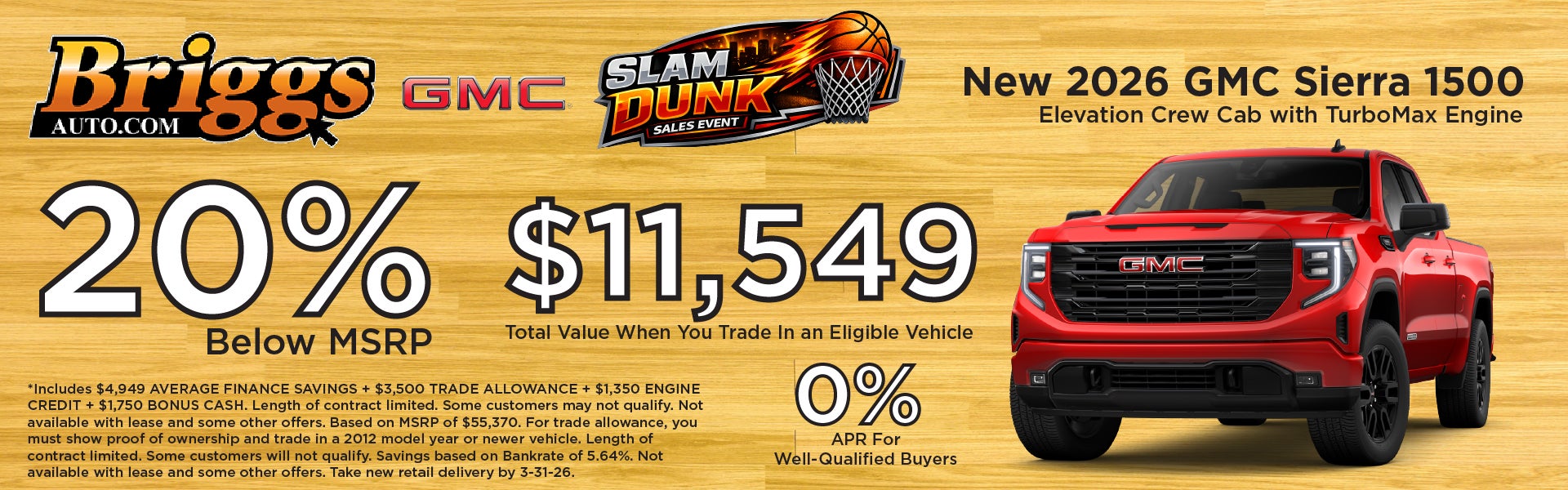 New 2026 GMC Sierra 1500