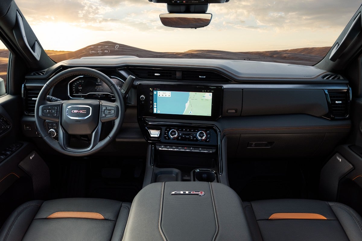 2024 GMC Sierra 2500 HD AT4 Interior Cabin Dashboard