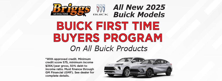 2025 Buick Models - First Time buyers