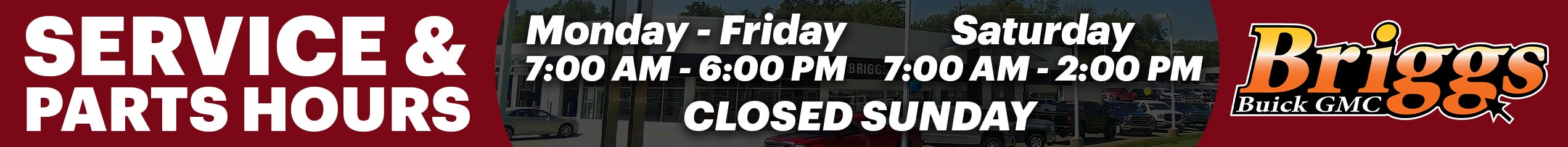 Schedule Buick GMC Service at Briggs Fort Scott KS